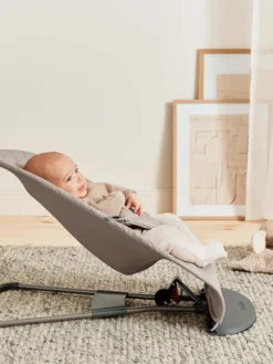 Sale BabyBjörn - Sitteri Balance Bliss - Cotton Sand Grey Vauvan Sitterit