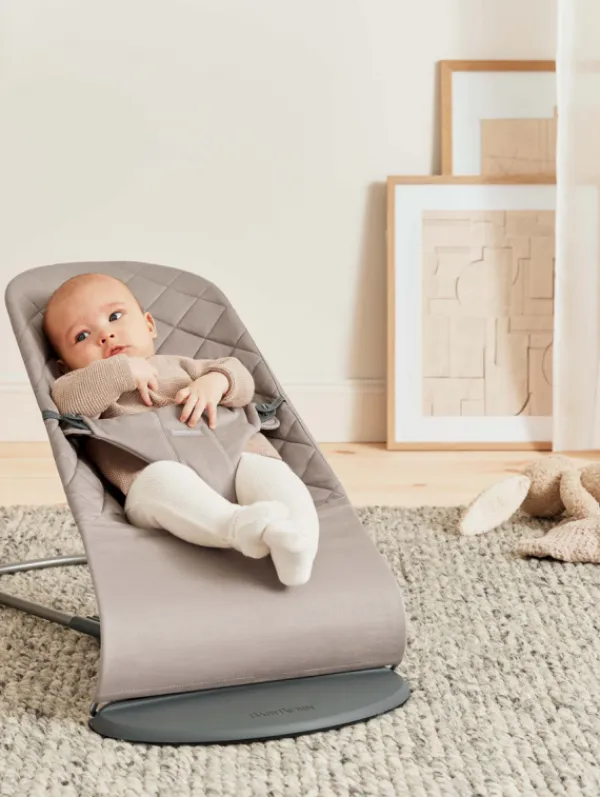 Sale BabyBjörn - Sitteri Balance Bliss - Cotton Sand Grey Vauvan Sitterit