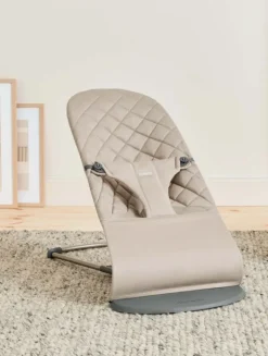 Sale BabyBjörn - Sitteri Balance Bliss - Cotton Sand Grey Vauvan Sitterit