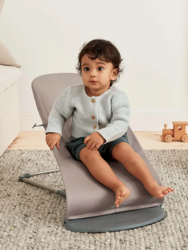 Sale BabyBjörn - Sitteri Balance Bliss - Cotton Sand Grey Vauvan Sitterit