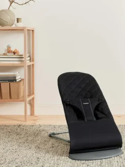 New BabyBjörn - Sitteri Balance Bliss - Cotton Black Vauvan Sitterit