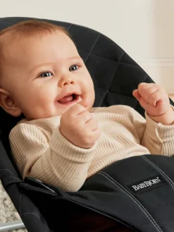 New BabyBjörn - Sitteri Balance Bliss - Cotton Black Vauvan Sitterit