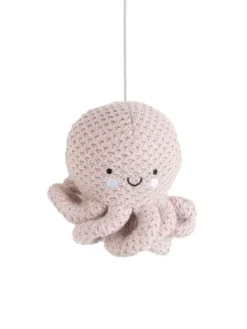 Clearance - mobile pinnasänkyyn Animals, old pink/warm linen Mobilet