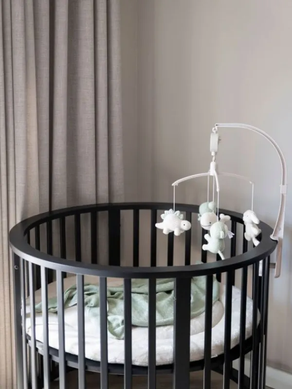 Sale - mobile pinnasänkyyn Animals laurel green/warm linen Mobilet