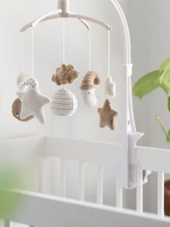 New - mobile pinnasänkyyn Heaven, clay/warm linen Mobilet