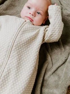 Outlet Baby’s Only - pitkähihainen unipussi Sky Warm Linen Kapalot Ja Unipussit