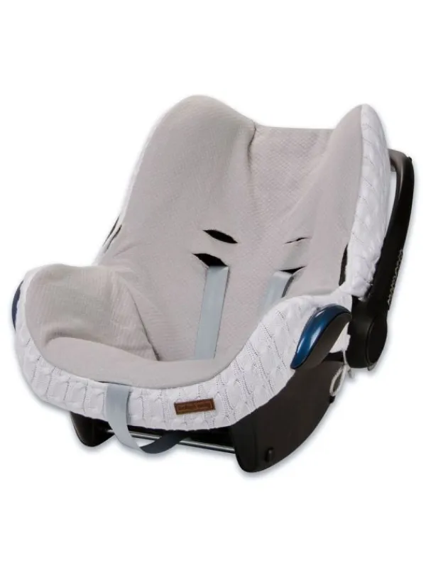 Discount Baby's Only - päällinen vauvan turvakaukaloon, palmikko Lämpöpussit