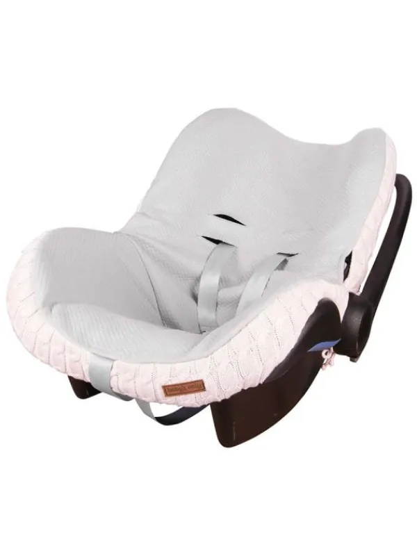 Discount Baby's Only - päällinen vauvan turvakaukaloon, palmikko Lämpöpussit