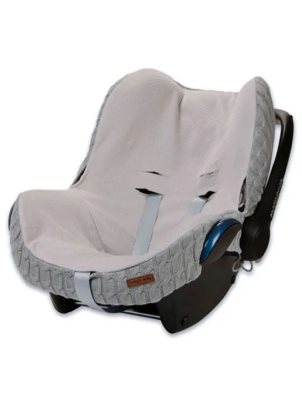 Discount Baby's Only - päällinen vauvan turvakaukaloon, palmikko Lämpöpussit