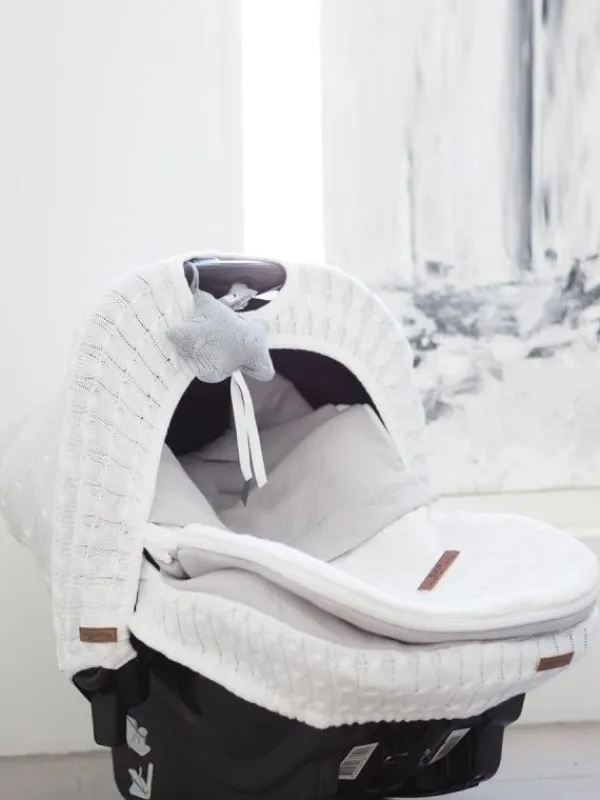 Discount Baby's Only - päällinen vauvan turvakaukaloon, palmikko Lämpöpussit