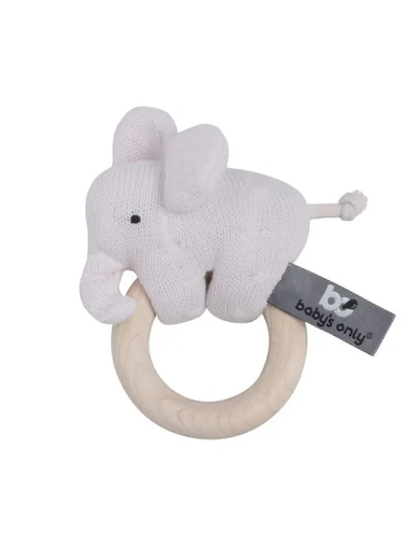Discount Baby’s Only - rengashelistin norsu - rosa Ensilelut Ja Unirievut
