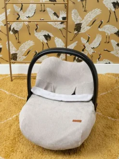 - turvaistuimen peitto, Sense pebble grey Lämpöpussit