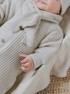 Discount Baby's Only - vauvan neulehuivi - Warm Linen Sisävaatteet