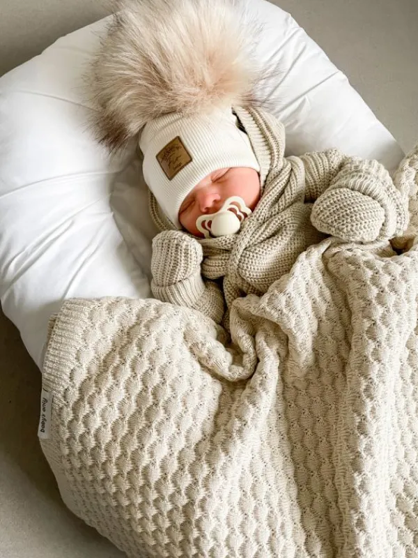 Discount Baby's Only - vauvan neulehuivi - Warm Linen Sisävaatteet