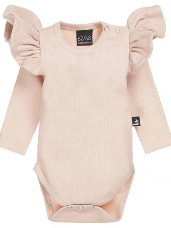 Babystyling vauvan röyhelöbody Rose Sisävaatteet