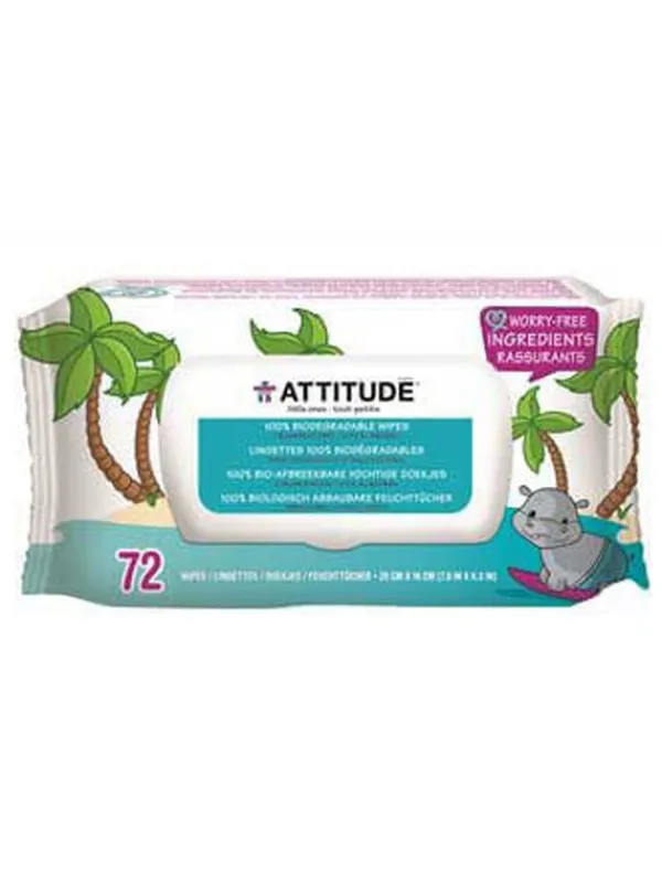 Sale Baby wipes puhdistuspyyhkeet | ATTITUDE Vauvan Ihonhoito