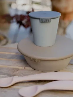 Outlet BIBS Dinner Plate ruokailulautaset - Vanilla Ruokailuhetkiin