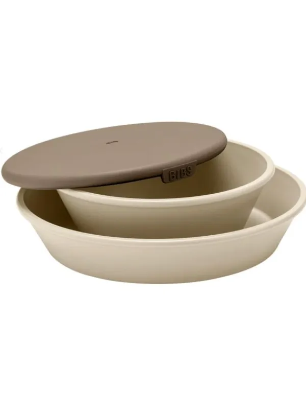 Outlet BIBS Dinner Plate ruokailulautaset - Vanilla Ruokailuhetkiin
