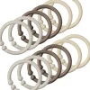 Online Bibs Loops rengas, 12kpl, Sand/DarkOak/Vanilla Tutit Vauvalle