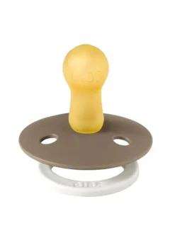 Hot BIBS - Night vauvan yötutti 2-PACK 0-18kk - Dark Oak / Vanilla Tutit Vauvalle