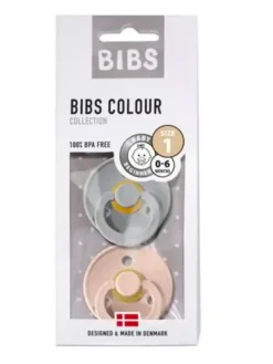 Sale BIBS- vauvan tutti 2-PACK 0-18kk - Cloud / Blush Tutit Vauvalle