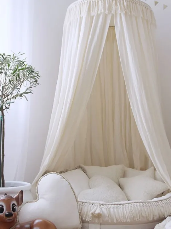 Outlet Boho Canopy Maxi sänkykatos 70, Vanilla Verhokatokset
