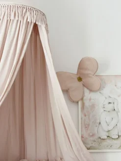 Outlet Boho Canopy sänkykatos 50, Powder pink Verhokatokset
