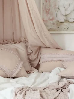 Outlet Boho Canopy sänkykatos 50, Powder pink Verhokatokset