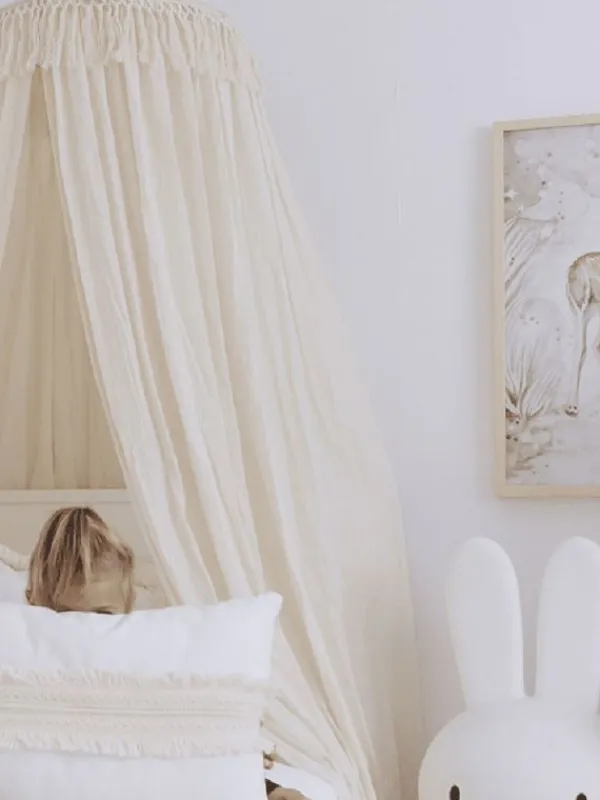 Hot Boho Canopy sänkykatos 50, Vanilla Verhokatokset