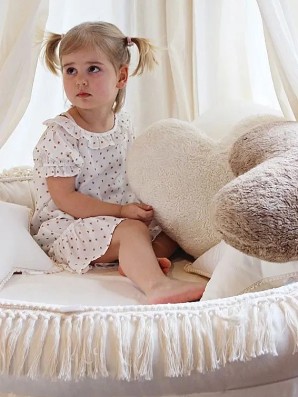 Sale Boho set - Canopy Maxi + Juniorpesä, Vanilla Vauvan Sitterit|Verhokatokset