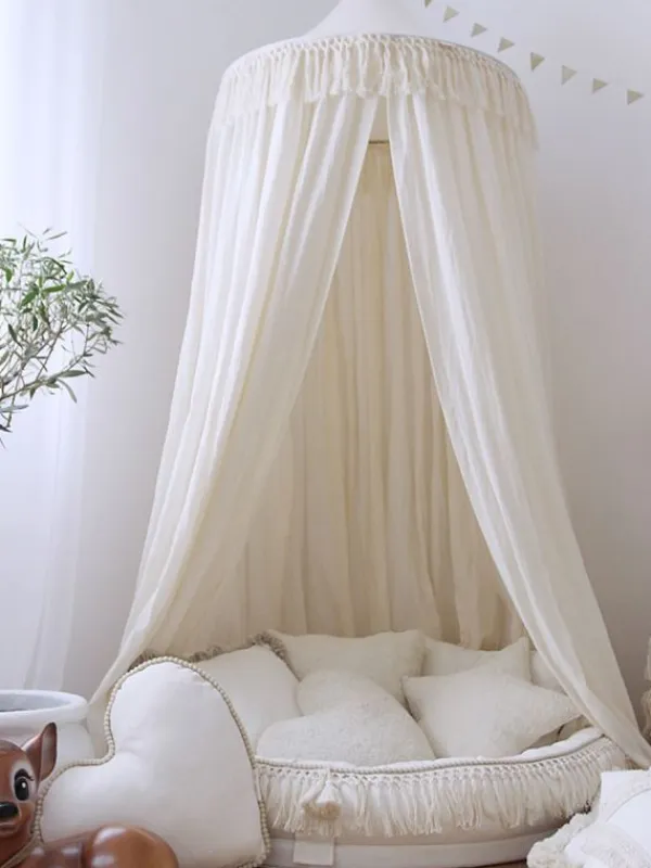 Sale Boho set - Canopy Maxi + Juniorpesä, Vanilla Vauvan Sitterit|Verhokatokset