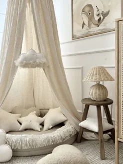 Hot Boho Twist Canopy sänkykatos 50, Natural Verhokatokset