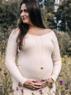 New Bolakoru äidille, babybell Fine Gold Luna | Hopeoidut Bolat