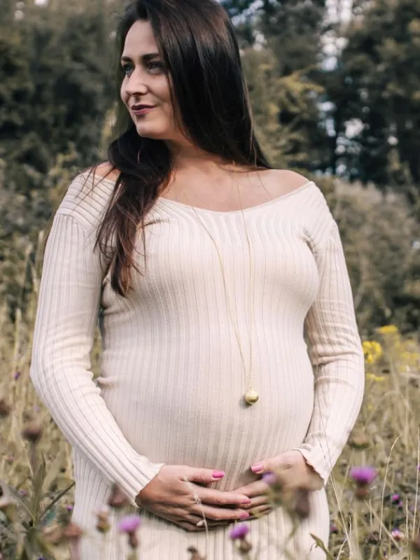New Bolakoru äidille, babybell Fine Gold Luna | Hopeoidut Bolat