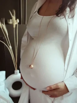 Online Bolakoru äidille, babybell Fine Rose gold Luna | Hopeoidut Bolat