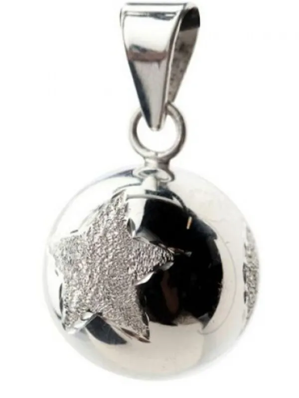 Clearance Bola koru äidille, Glitter Star-Flower-Heart Hopeoidut Bolat