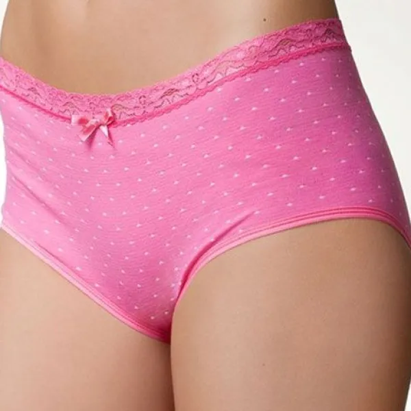 Clearance BOOB - alushousut Fast Food - Dot pink S Poistotuotteet