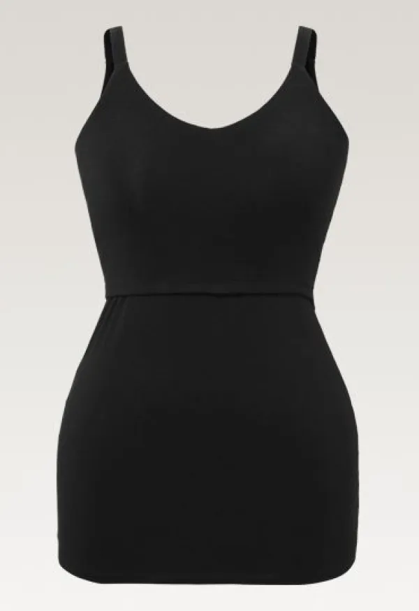 Sale Boob Design - Easy singlet äitiys- ja imetystoppi, musta Äitiyspaidat|Imetyspaidat