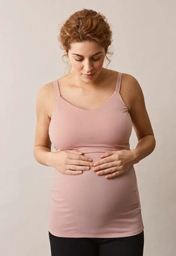 Sale Boob Design - Easy singlet äitiys- ja imetystoppi, mauve Äitiyspaidat|Imetyspaidat