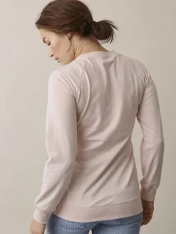 Outlet Boob Design - imetyscollege B-Warmer Sweatshirt Light Pink Äitiyspaidat|Imetyspaidat