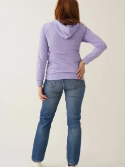 Best Boob Design - imetyshuppari B-Warmer Hoodie, Lilac Äitiyspaidat|Imetyspaidat