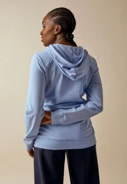 Online Boob Design - imetyshuppari B-Warmer Hoodie, nile blue Äitiyspaidat|Imetyspaidat