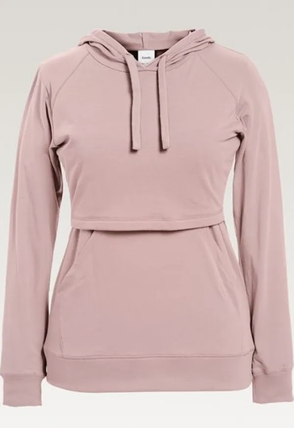 Boob Design - imetyshuppari B-Warmer Hoodie, Pebble Äitiyspaidat|Imetyspaidat