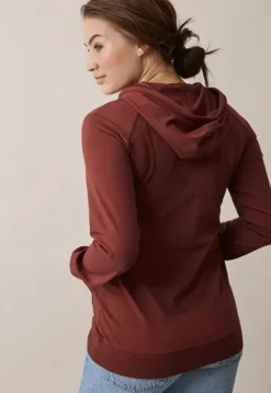 Online Boob Design - imetyshuppari B-Warmer Hoodie Cayenne Äitiyspaidat|Imetyspaidat