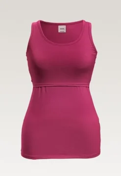 New Boob Design - imetystoppi Classic Tank Top, dark orchid Äitiyspaidat|Imetyspaidat