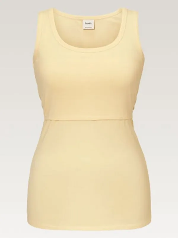 Clearance Boob Design - imetystoppi Classic Tank Top Vanilla Äitiyspaidat|Imetyspaidat