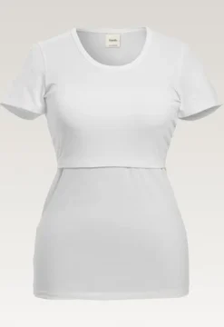 Outlet Boob Design - imetys T-paita Classic Valkoinen Äitiyspaidat|Imetyspaidat