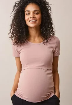 Outlet Boob Design - imetys T-paita Classic Mauve Äitiyspaidat|Imetyspaidat