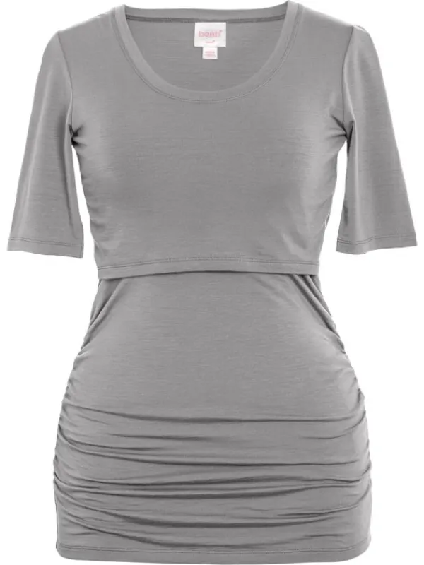 Best Boob Design - äitiys- ja imetys T-paita Flatter Me, dusk Äitiyspaidat|Imetyspaidat