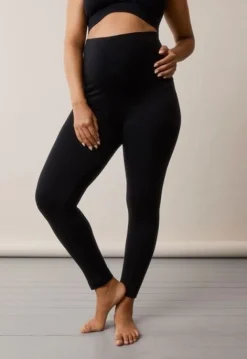 Best Boob Design - Once-On-Never-Off legginsit, musta Äitiyshousut Ja -Hameet
